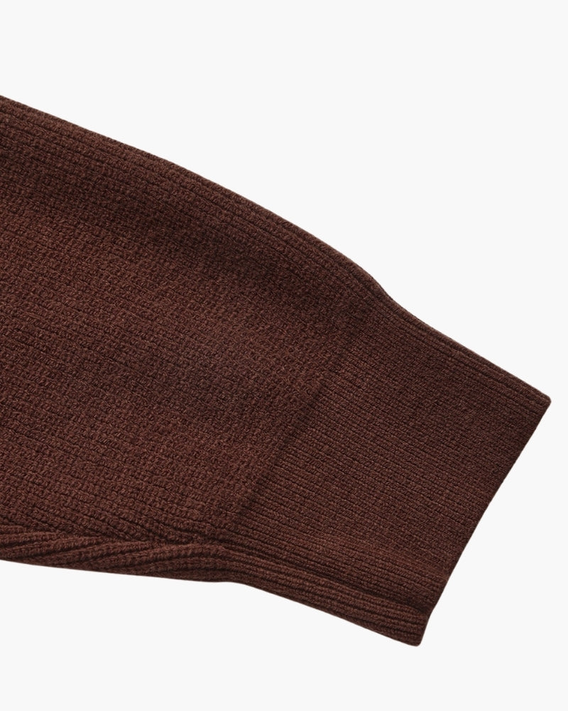 Chic Half-Zip Knit Sweater