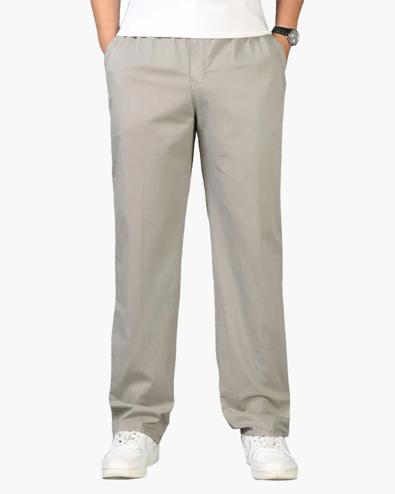 Chic Capri Cotton Trousers