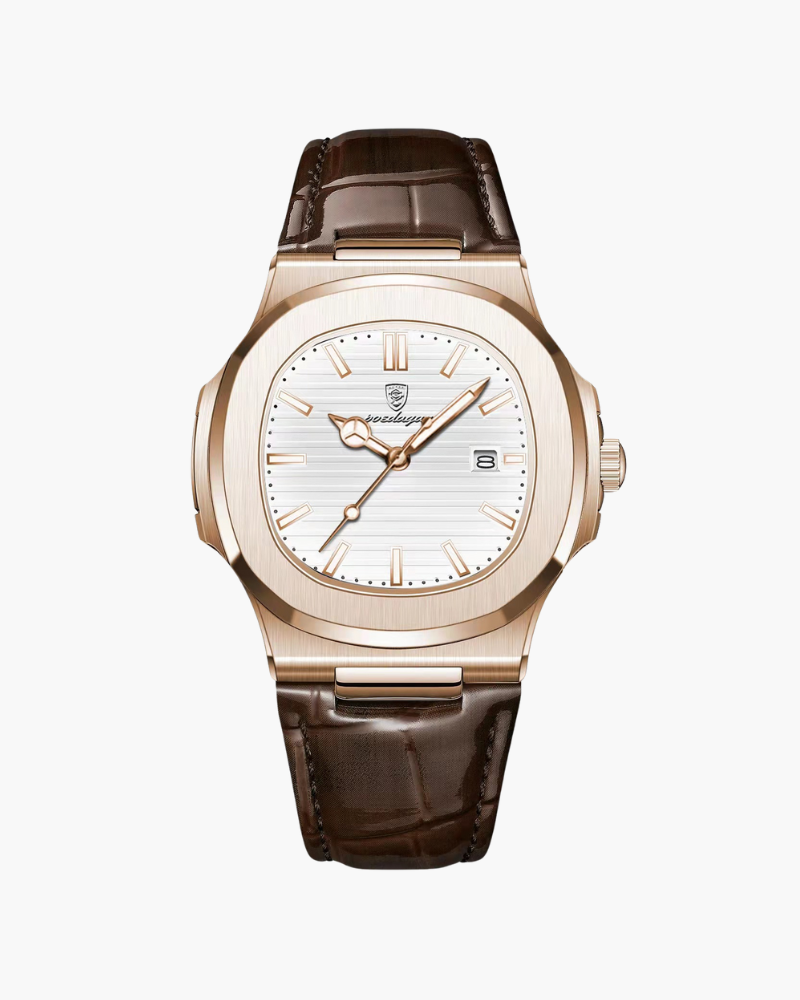 Lisbon Luxe Leather Timepiece