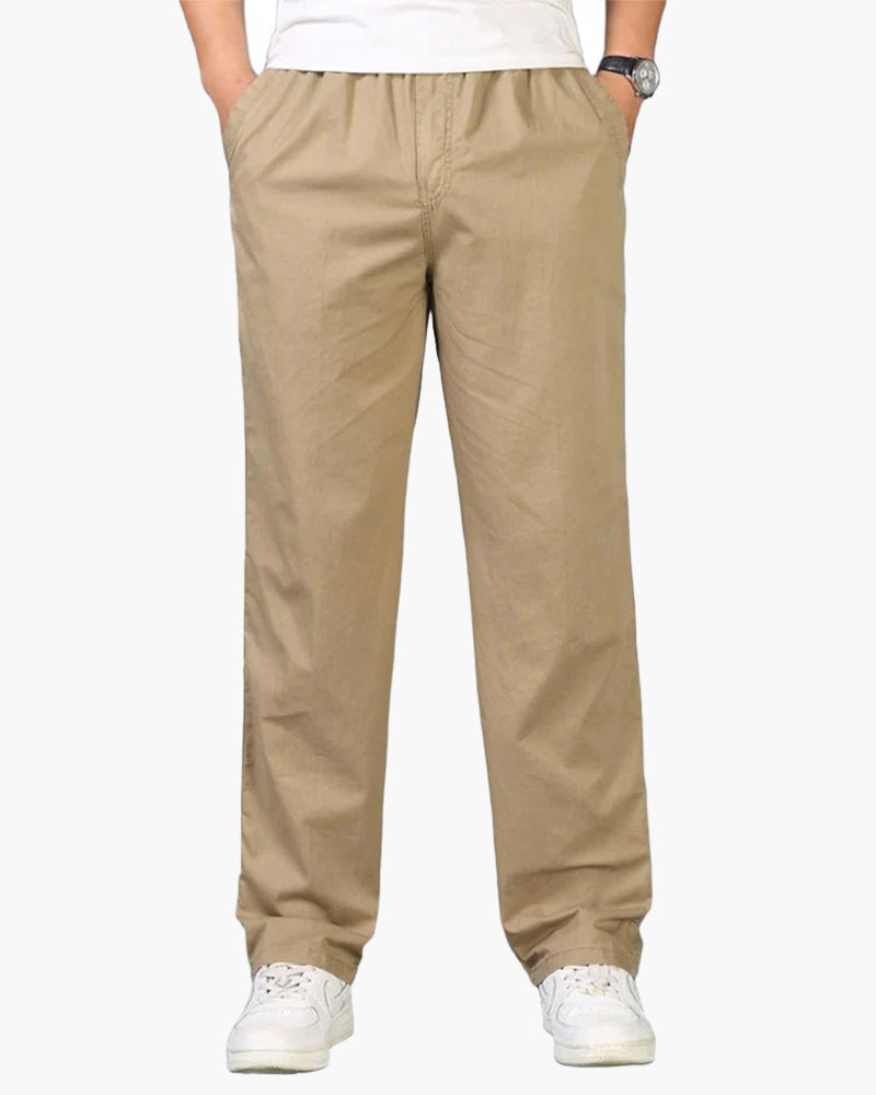 Chic Capri Cotton Trousers