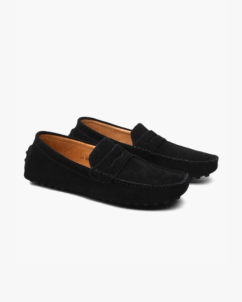 Luxurious Suede Driver Moccasins