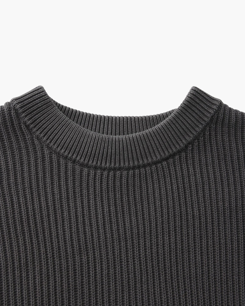 Cozy Ribbed Crewneck Sweater