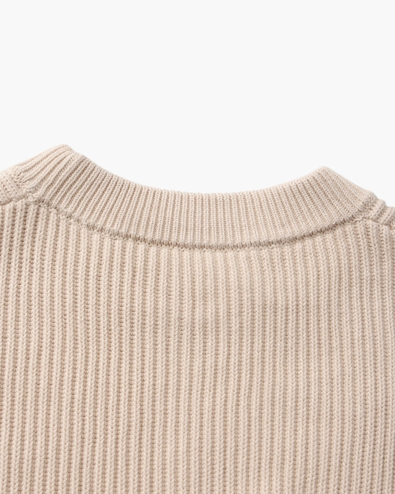 Cozy Ribbed Crewneck Sweater