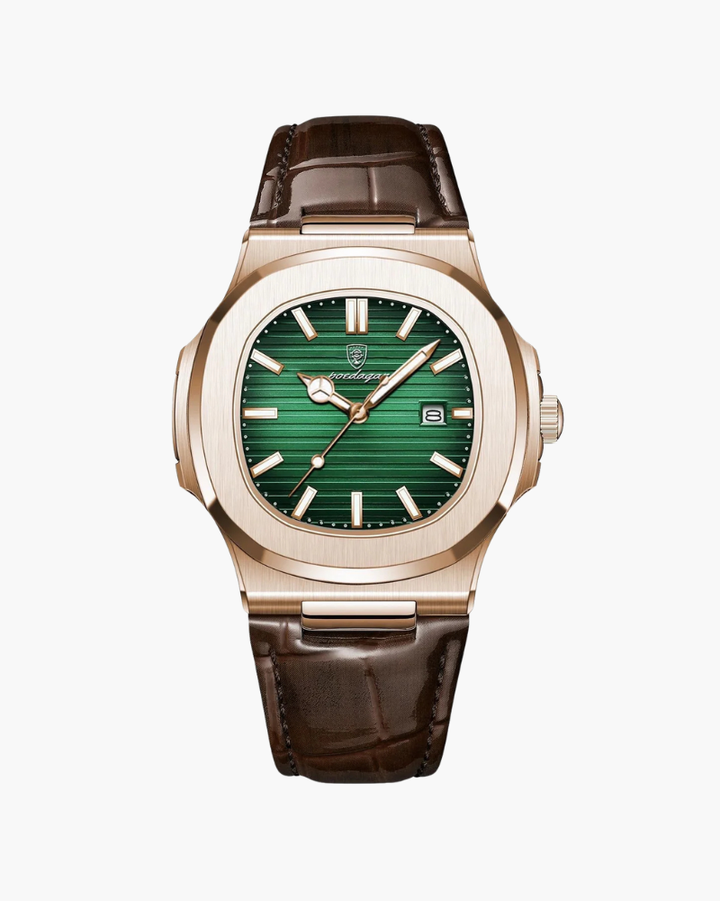 Lisbon Luxe Leather Timepiece