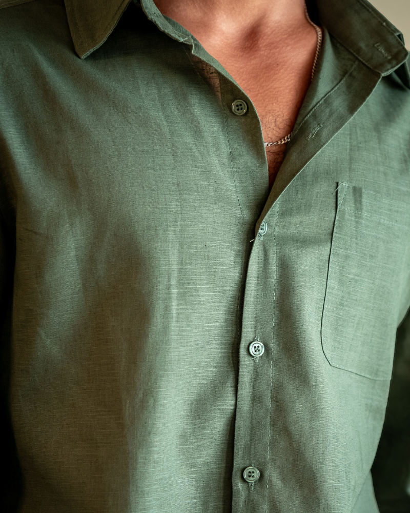 Ultimate Comfort: 100% Linen Shirt from Cape Town