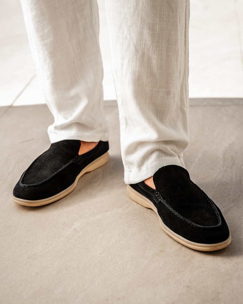 Timeless Elegance: Luxe Suede Loafers