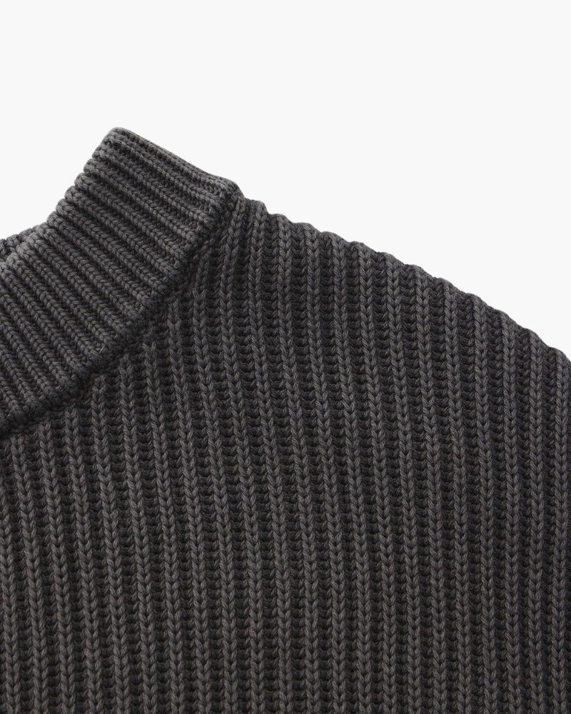 Cozy Ribbed Crewneck Sweater