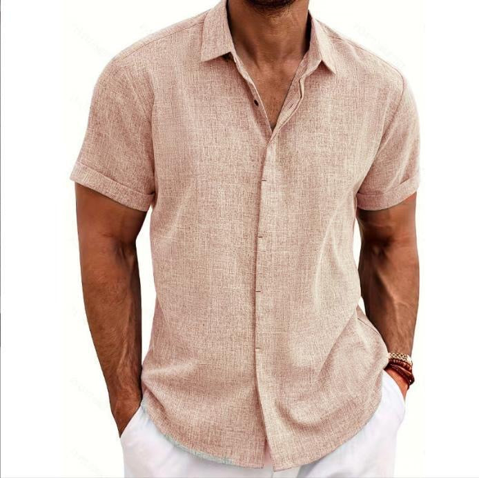 Miami Breeze Short Sleeve Linen Shirt