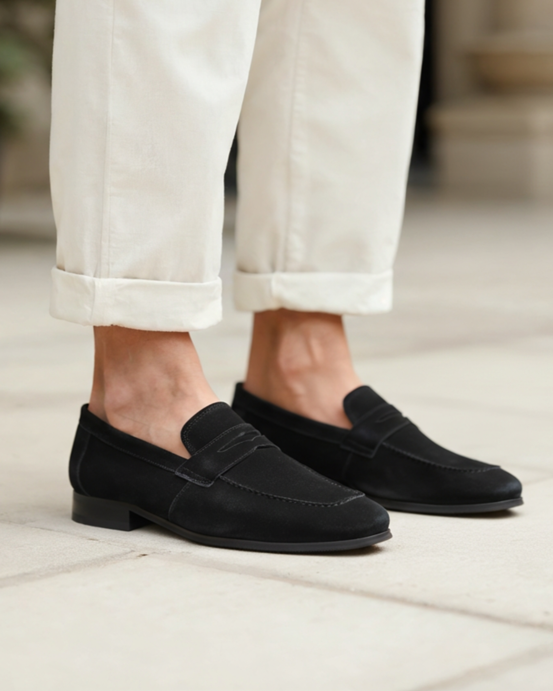 Classic Suede Penny Loafers: Timeless Elegance Redefined