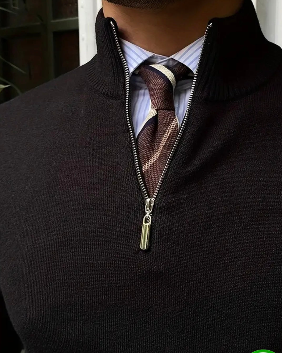 ROMA Luxe Quarter Zip Pullover