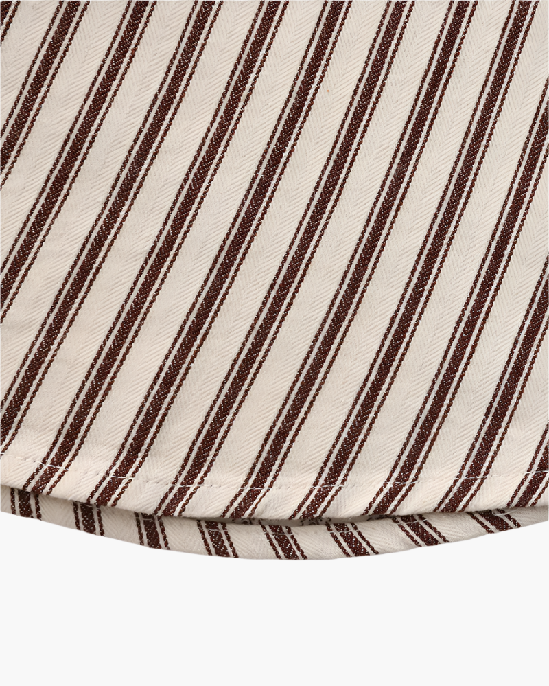 Classic Striped Dress Shirt for Men