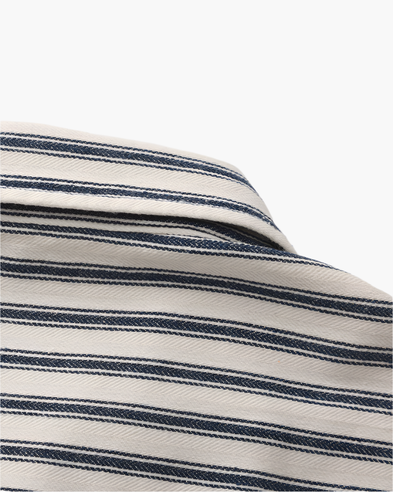 Classic Striped Dress Shirt for Men