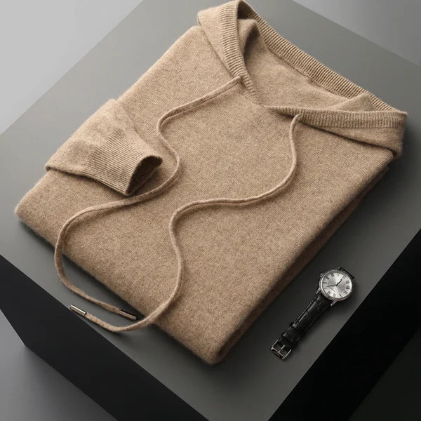 Luxurious Cashmere Hoodie Sweater