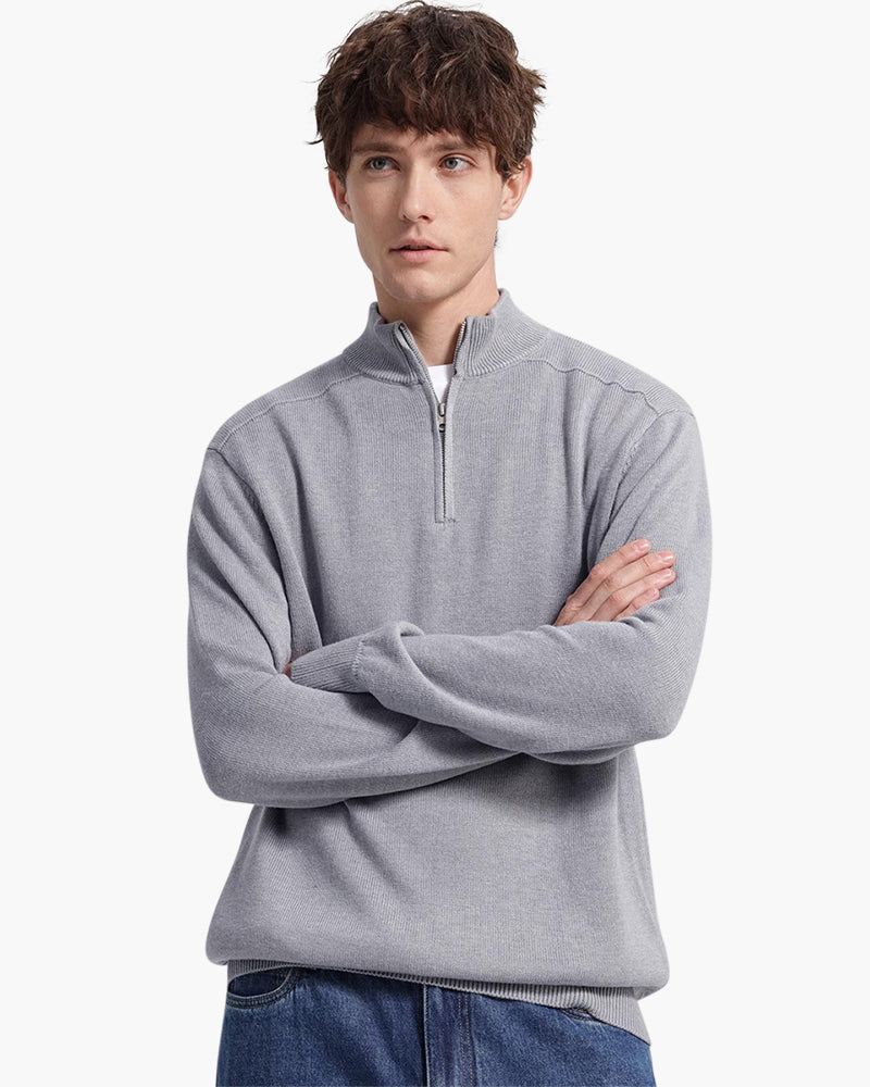 Pure Merino Wool Zip-Up Jacket