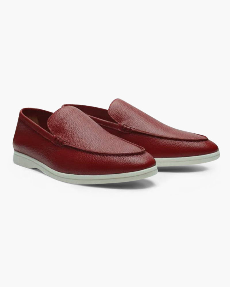 Classic Heritage Cowhide Leather Loafers