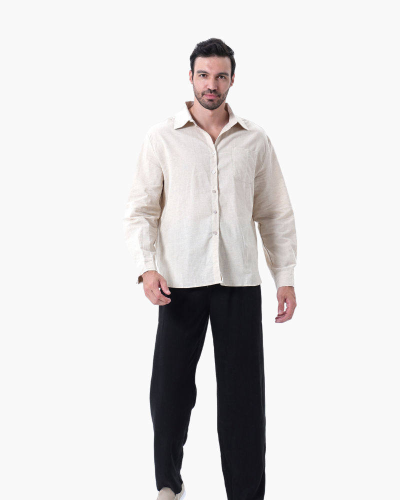 Heritage Linen Longsleeve Ensemble