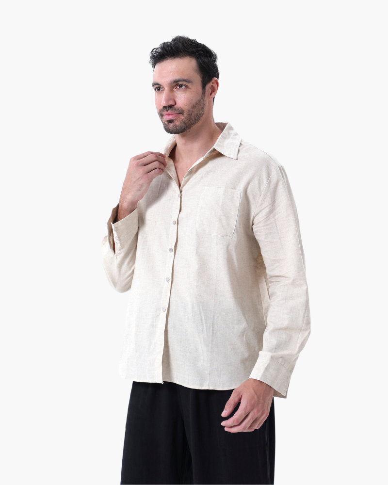 Heritage Linen Longsleeve Ensemble