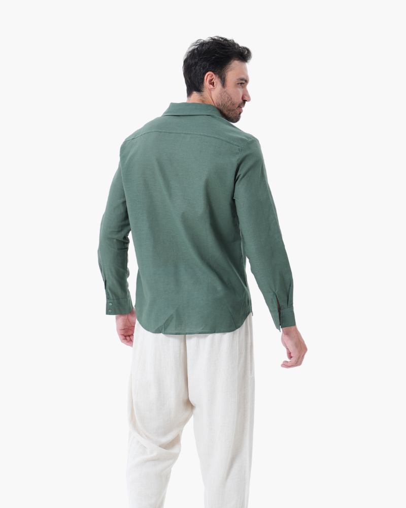 Heritage Linen Longsleeve Ensemble
