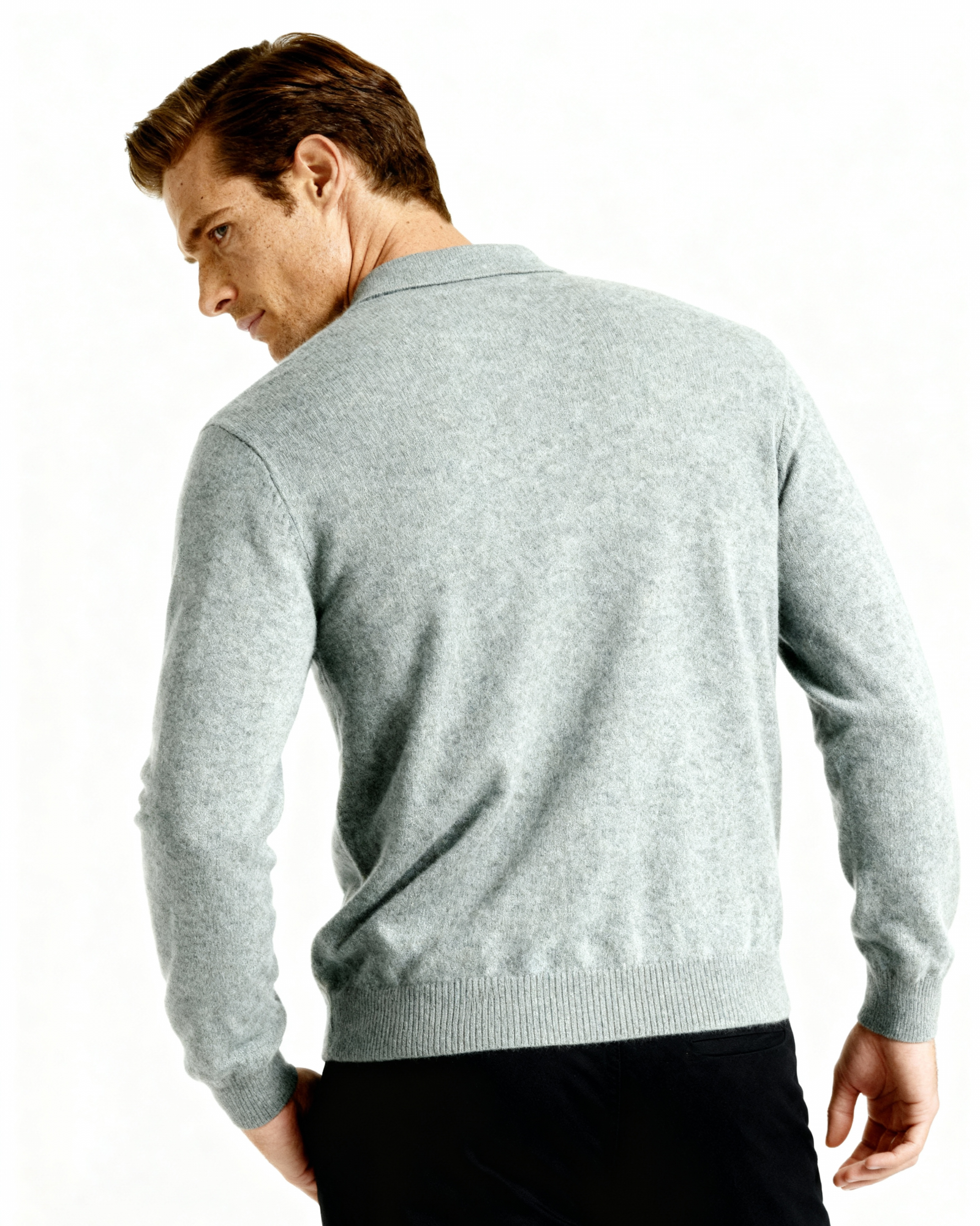 Pure Cashmere Polo - Luxurious Comfort Redefined