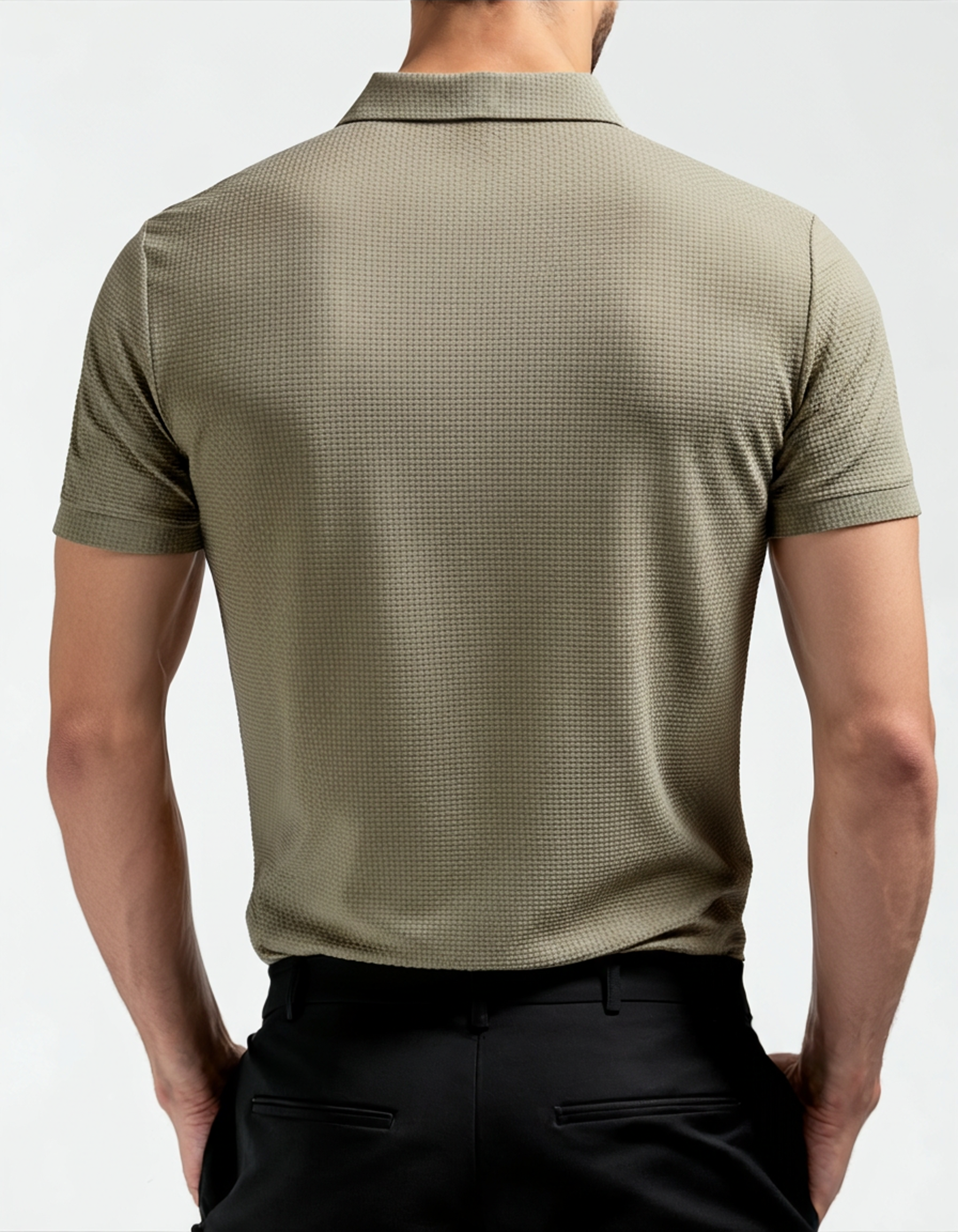Prestigio Silk Polo Shirt - Wrinkle-Resistant Elegance