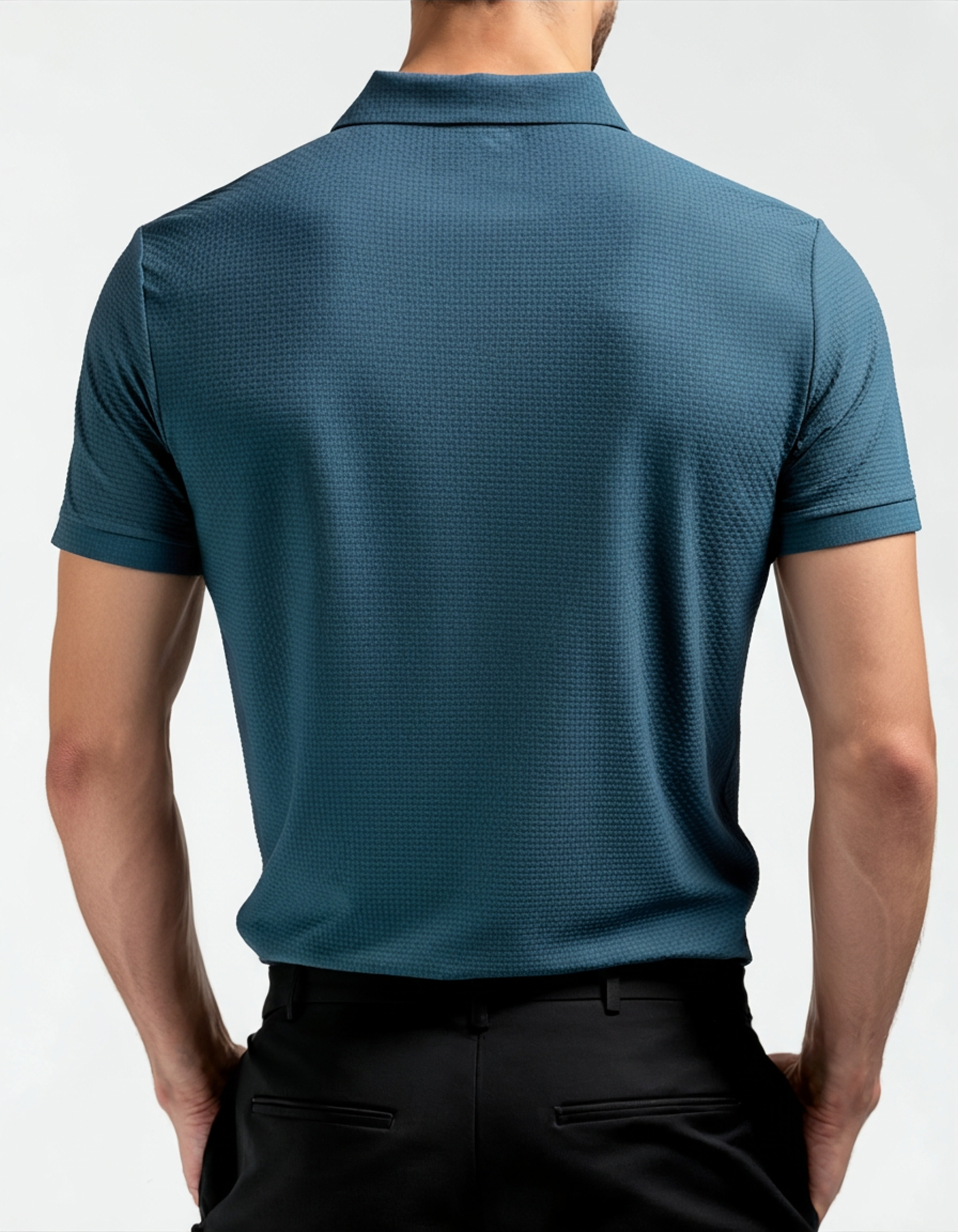 Prestigio Silk Polo Shirt - Wrinkle-Resistant Elegance