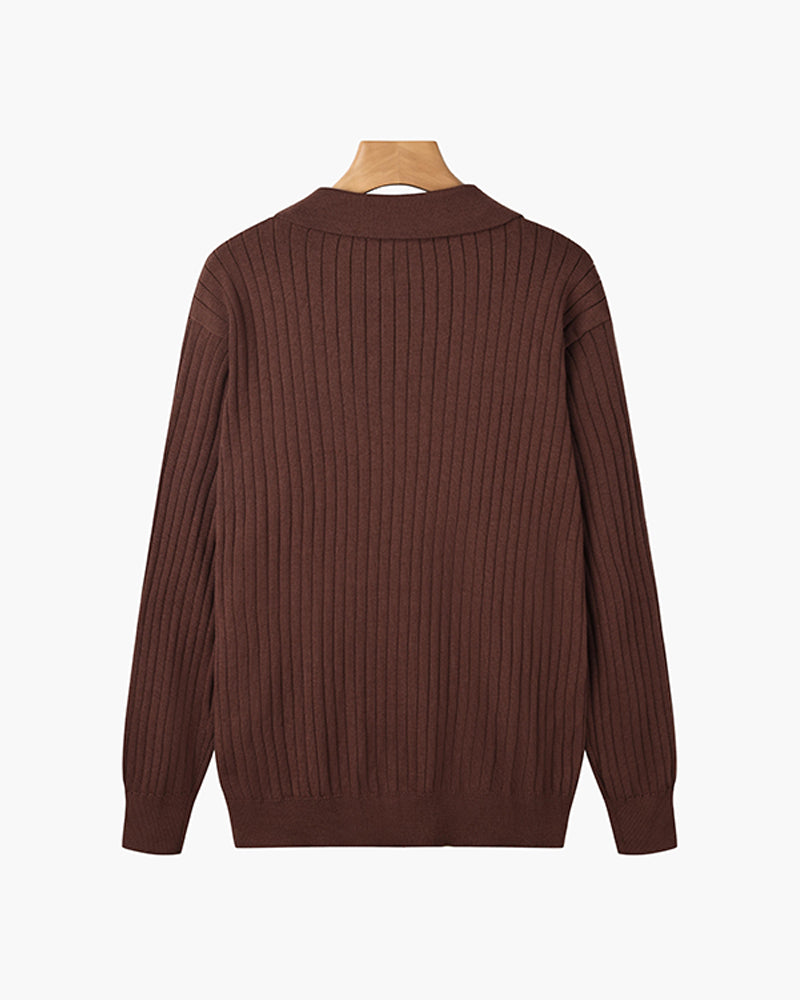 SUWON Classic V-Neck Polo