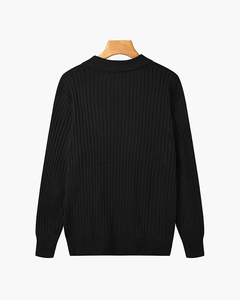 SUWON Classic V-Neck Polo