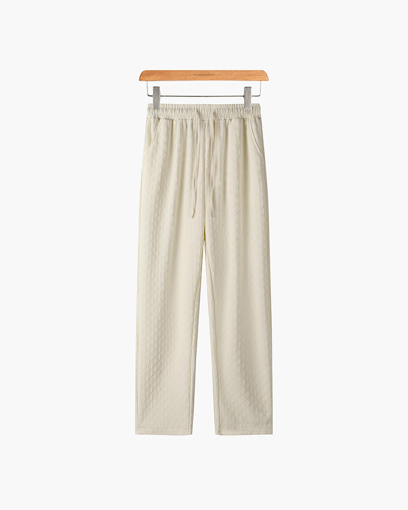 NAKSAN Luxe Jacquard Trousers
