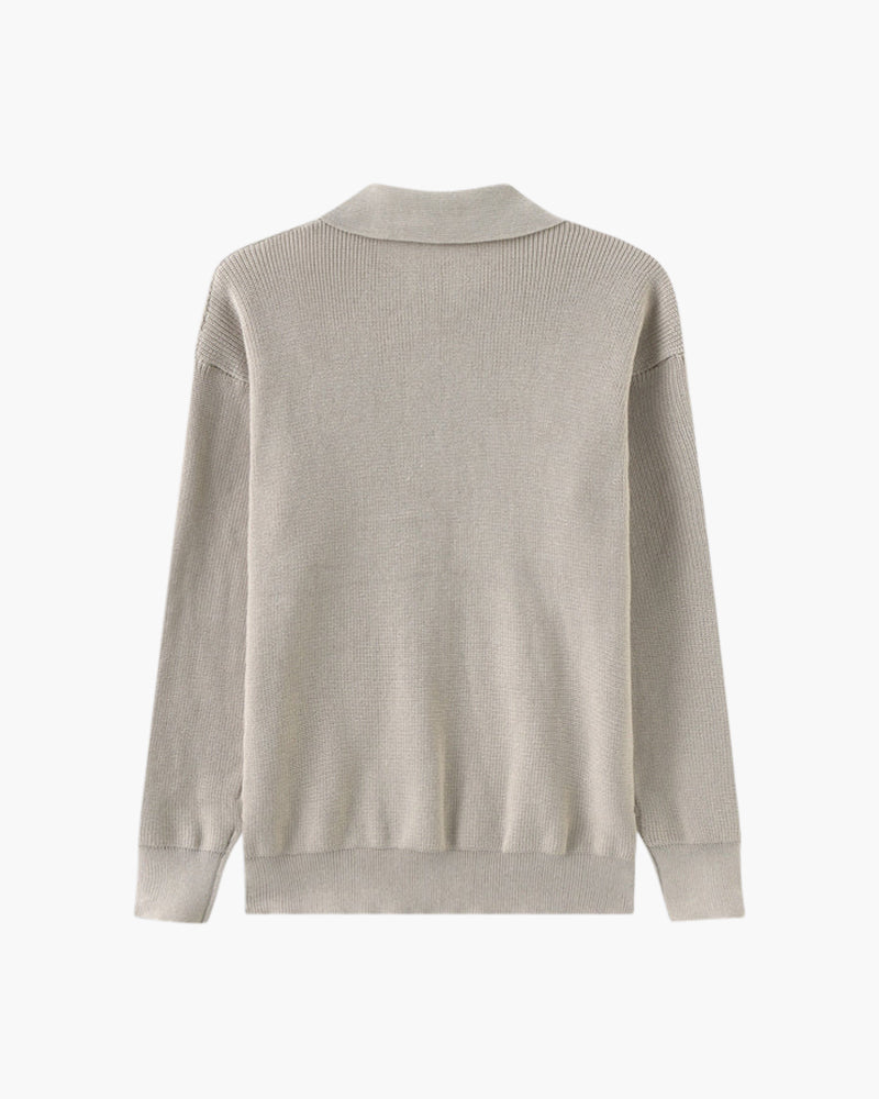 Cesare Half-Zip Knit Pullover