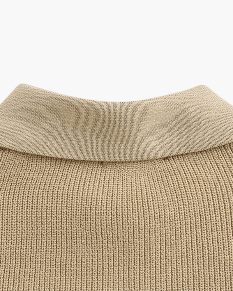 Cesare Half-Zip Knit Pullover