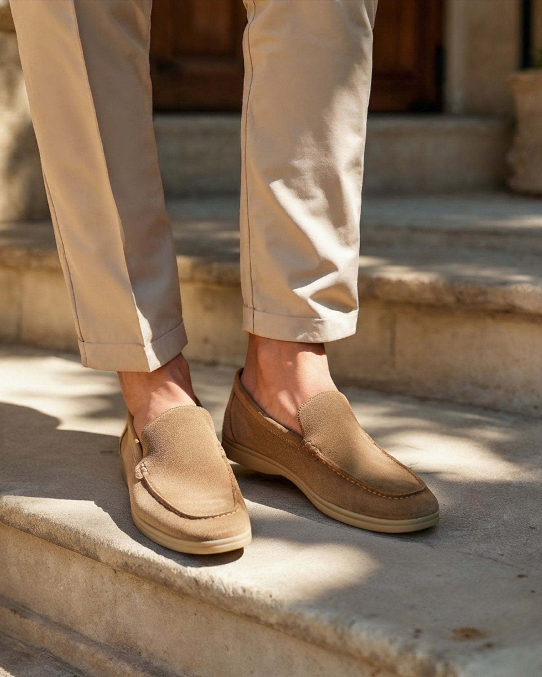 Timeless Elegance: Luxe Suede Loafers