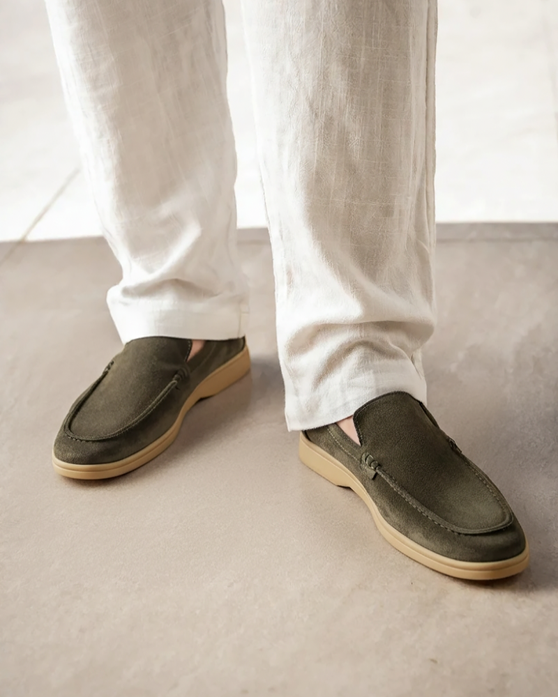 Timeless Elegance: Luxe Suede Loafers