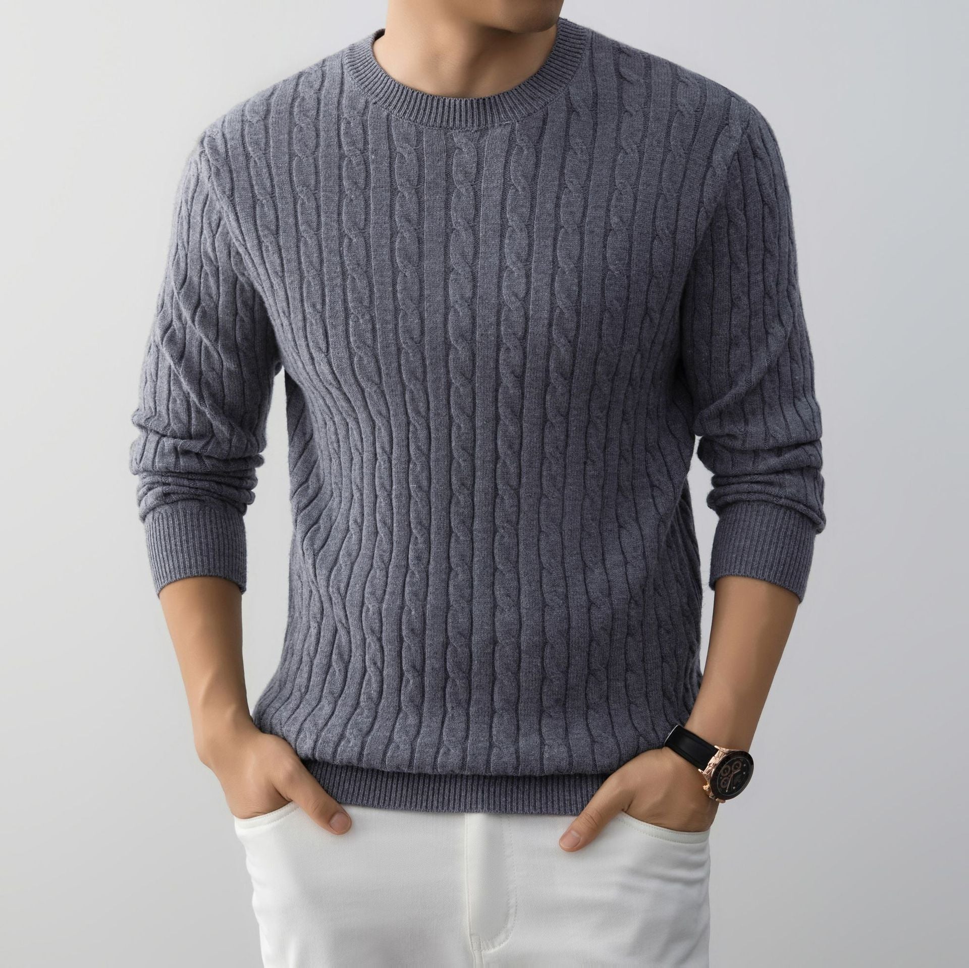 St. Moritz Cozy Cable Knit Sweater