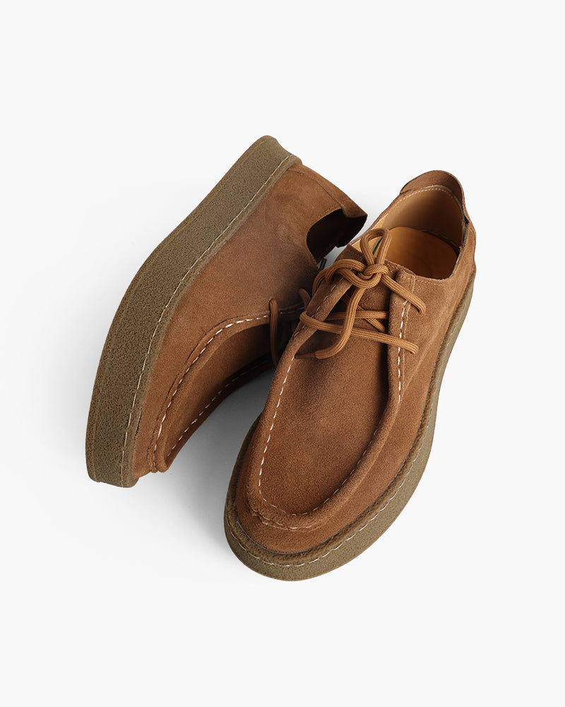 Luxurious Suede Urban Footwear