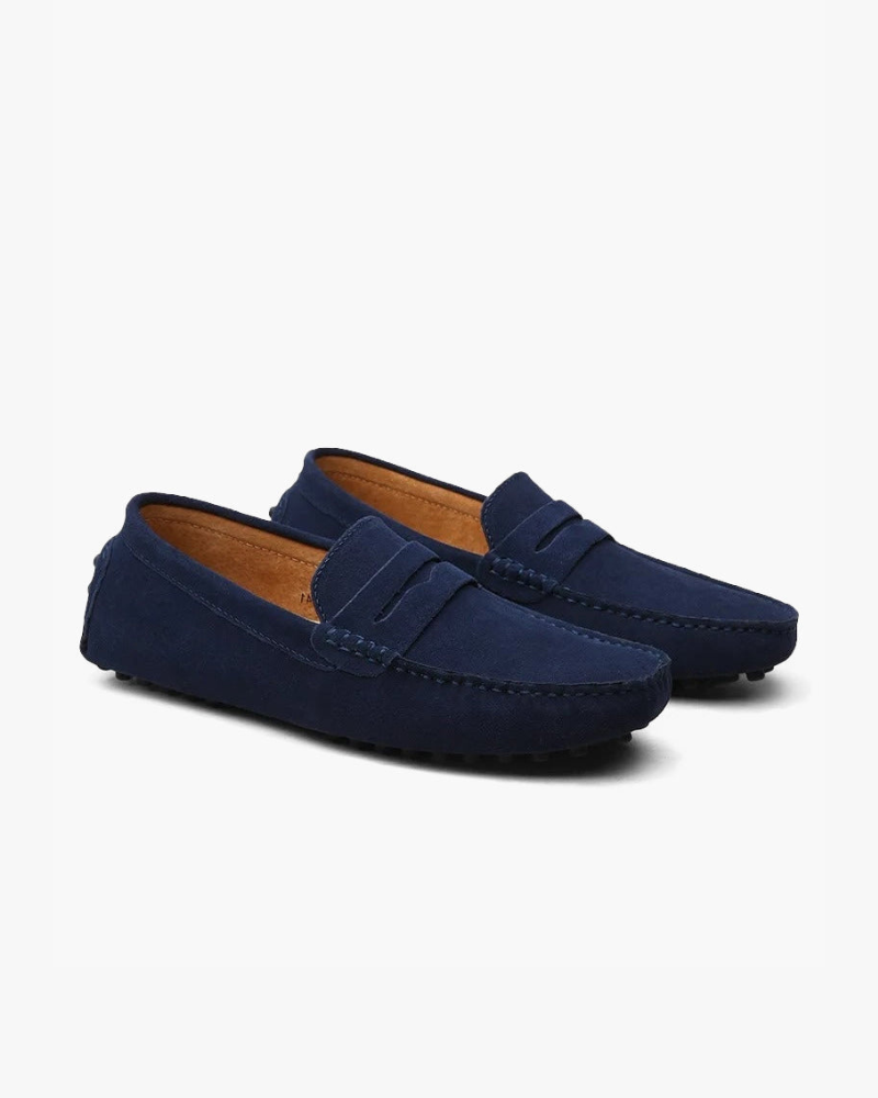 Luxurious Suede Driver Moccasins