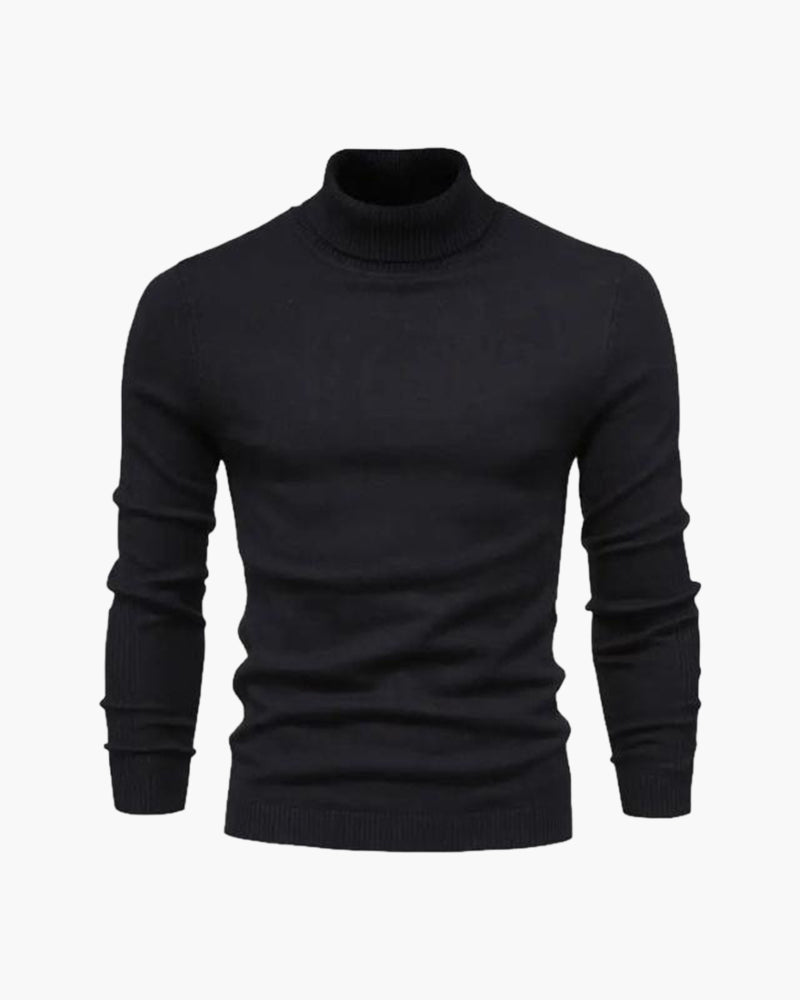 Luxurious Gstaad Merino Wool Turtleneck Sweater