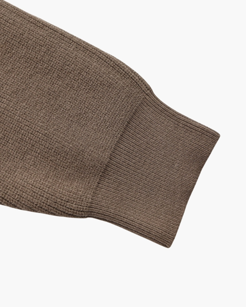 Chic Half-Zip Knit Sweater