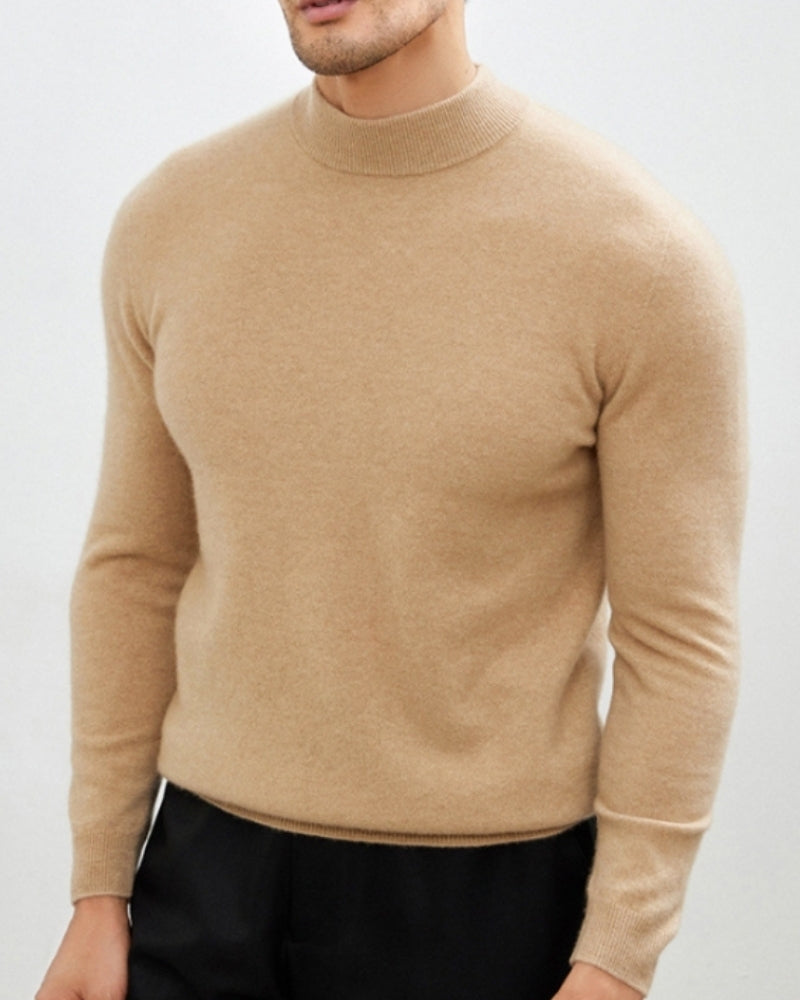Luxurious Cashmere Turtleneck Sweater