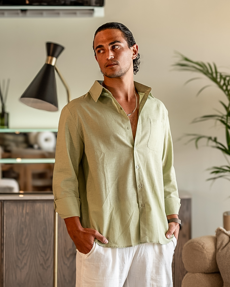 Ultimate Comfort: 100% Linen Shirt from Cape Town