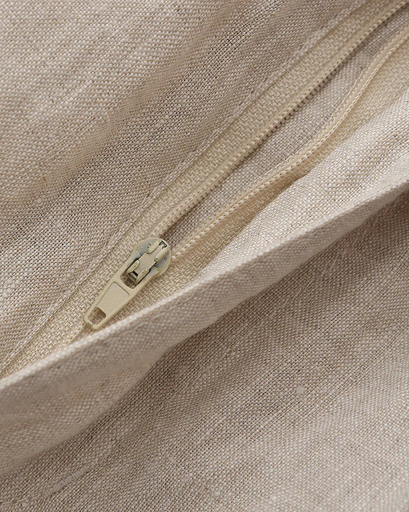 Casablanca Luxe Linen Shorts