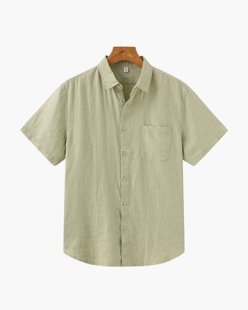 Short Sleeve Linen Shirt - Cape Town Collection