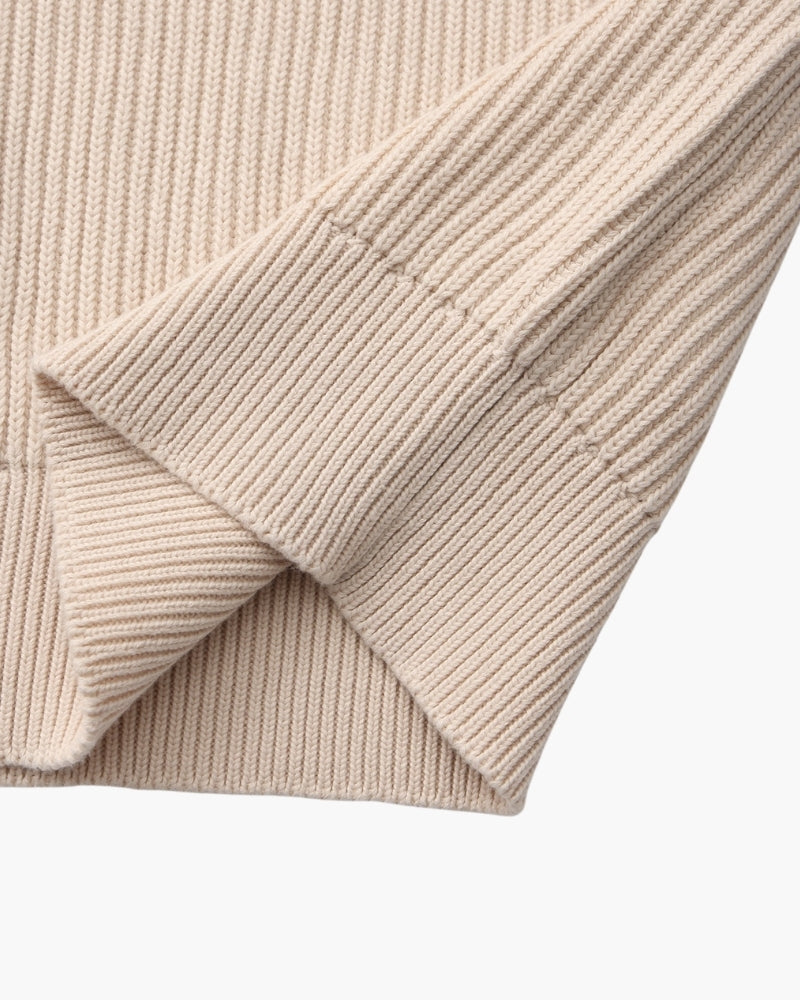 Cozy Ribbed Crewneck Sweater