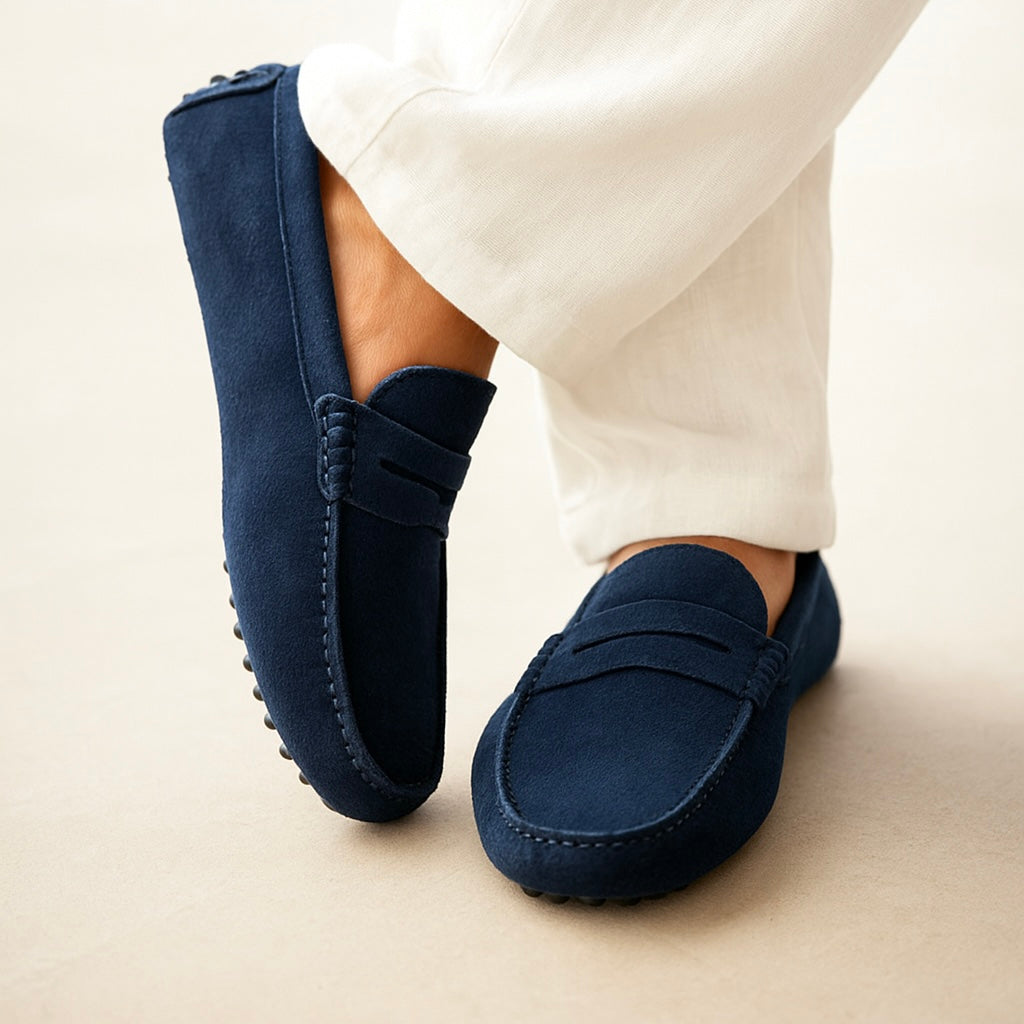 Chic Suede Boat Loafers for Effortless Style