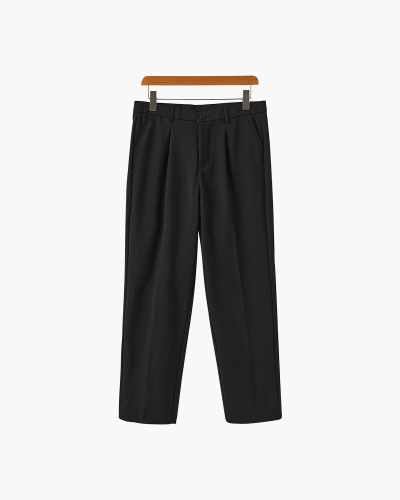 Parisian Comfort: Wide Leg Trousers