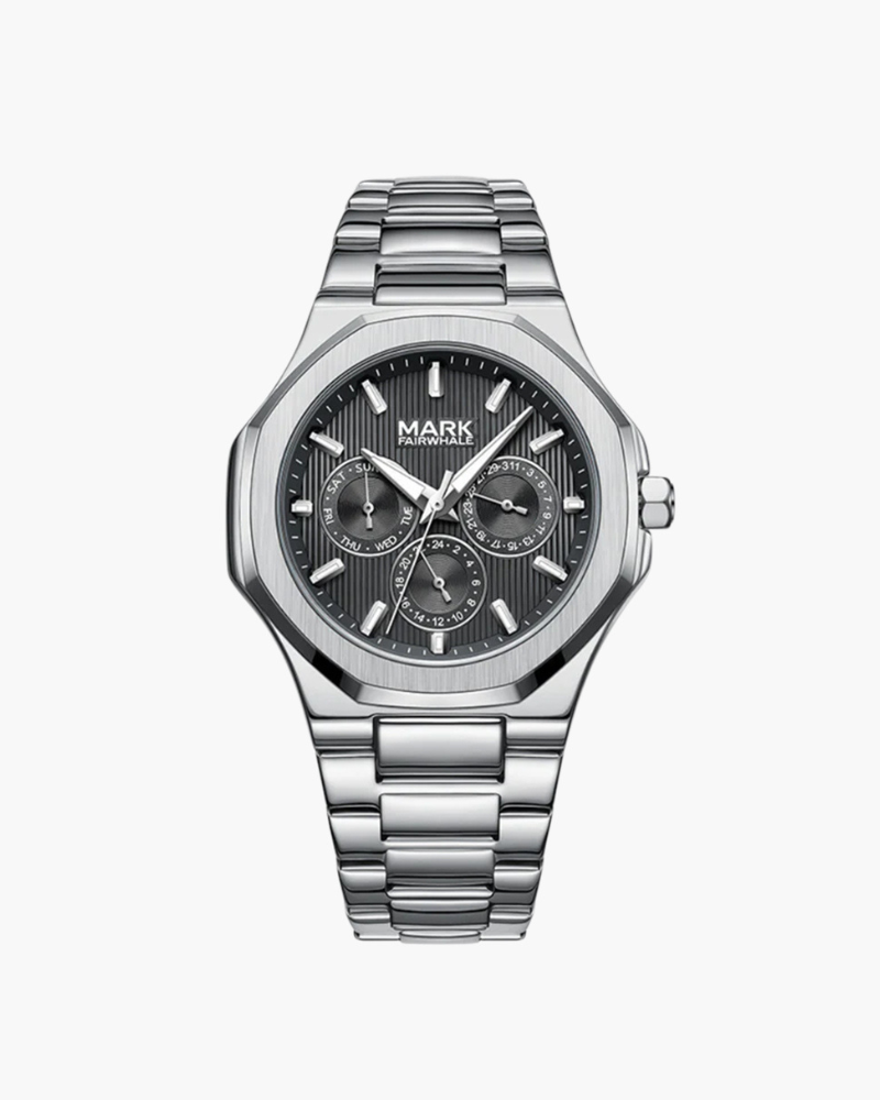Water-Resistant Stainless Steel Timepiece