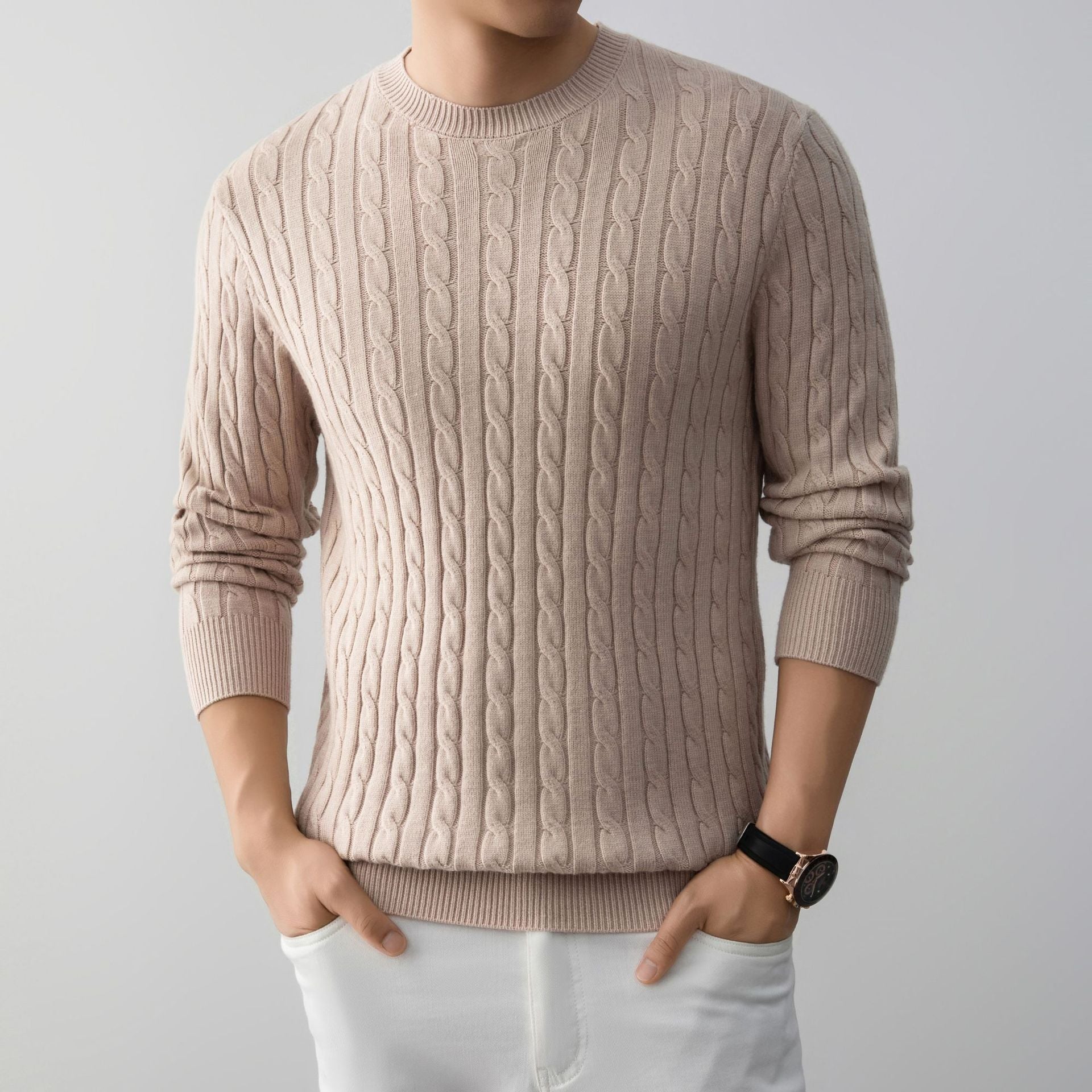 St. Moritz Cozy Cable Knit Sweater