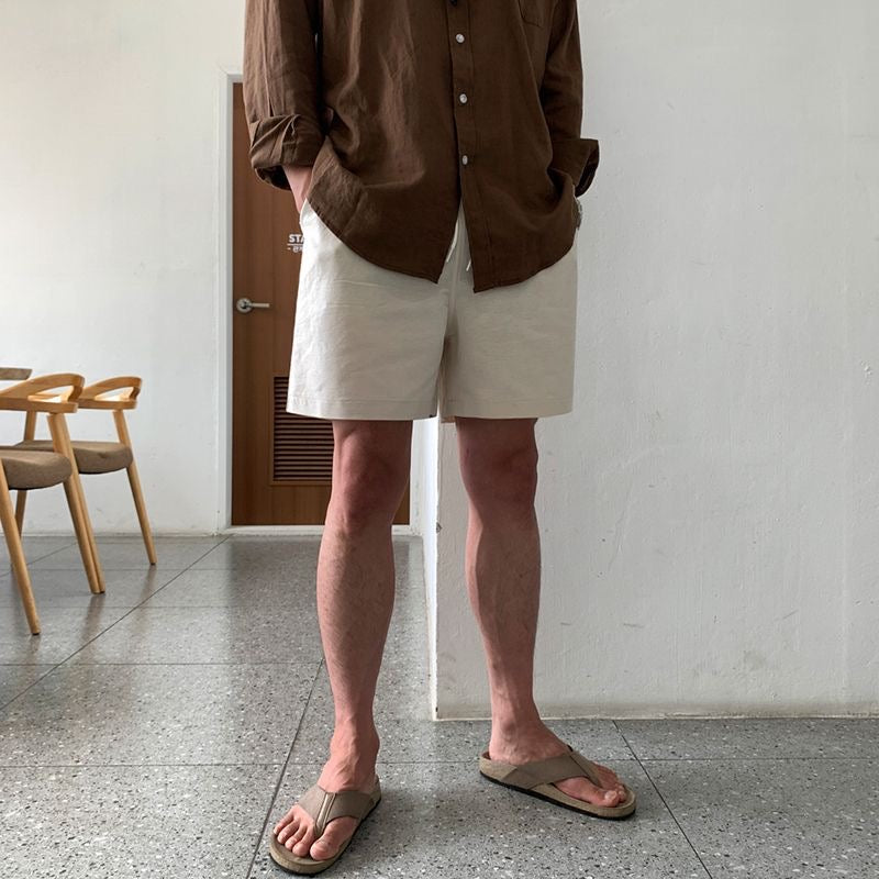 MASAN Luxe Linen Shorts