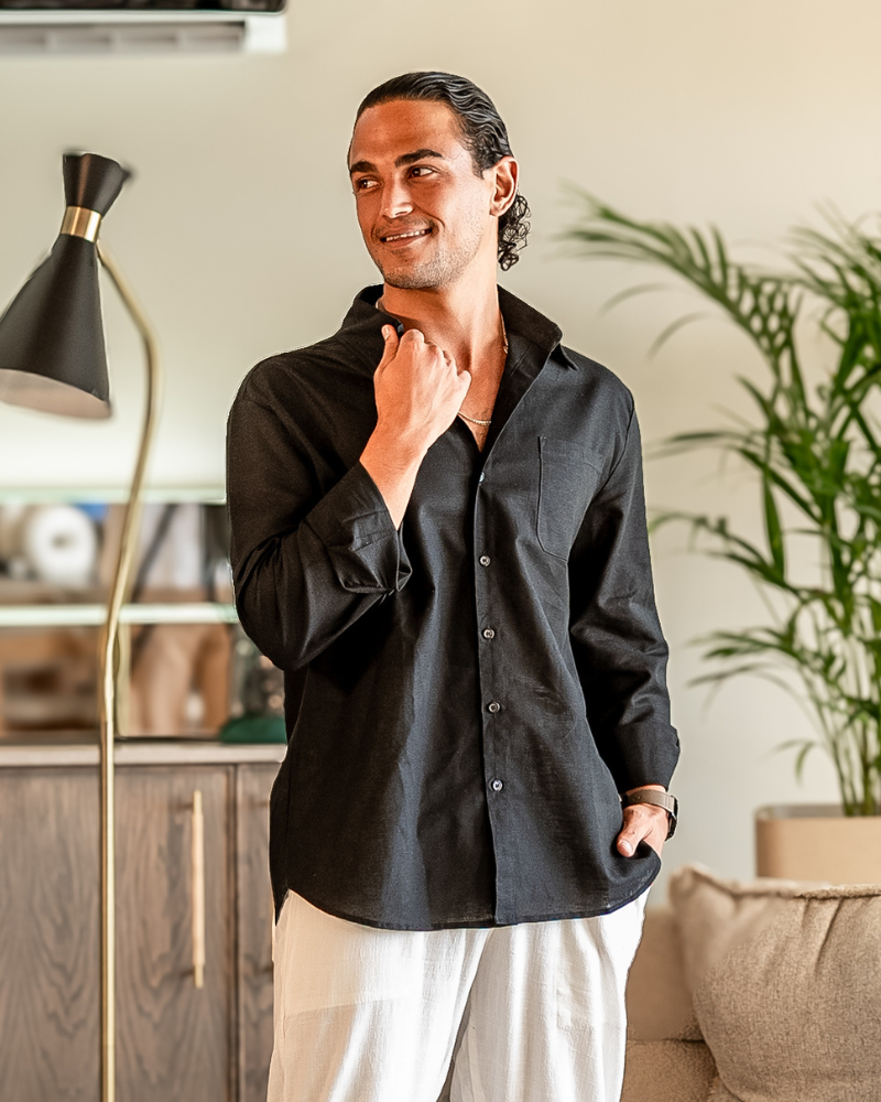 Ultimate Comfort: 100% Linen Shirt from Cape Town