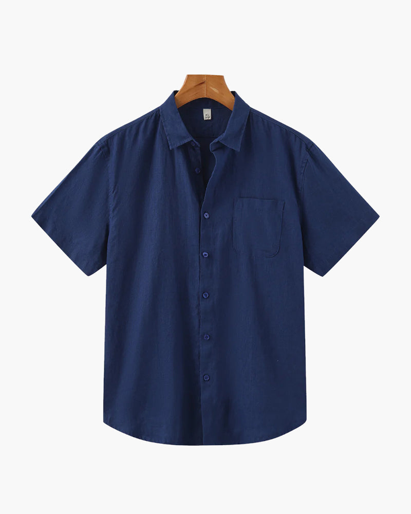 Short Sleeve Linen Shirt - Cape Town Collection