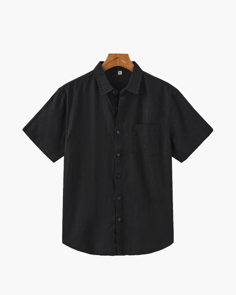 Short Sleeve Linen Shirt - Cape Town Collection